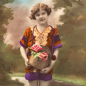 RARE VINTAGE 20th Century Postcard 1915 Nederland